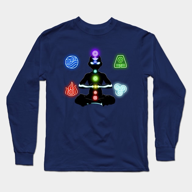 The Avatar Long Sleeve T-Shirt by ArnarionArt